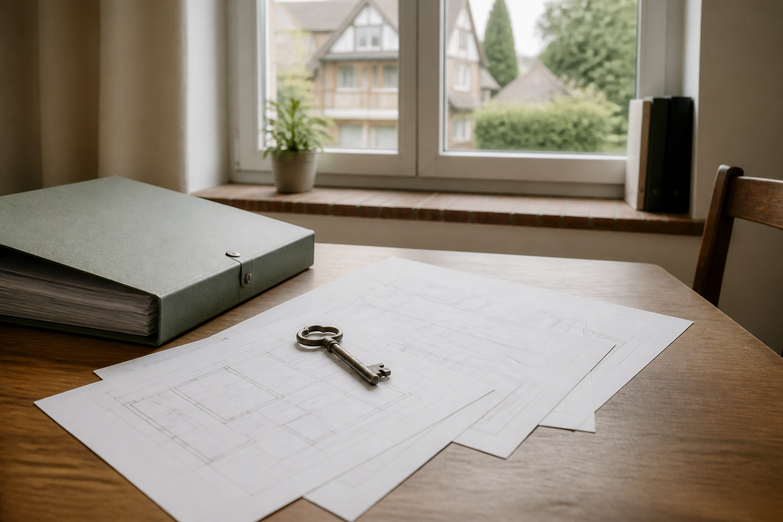Editoriales Motiv zum Ratgeber Bauakte vor dem Immobilienverkauf: was Gocher Eigentümer mit dem Haus abgleichen sollten