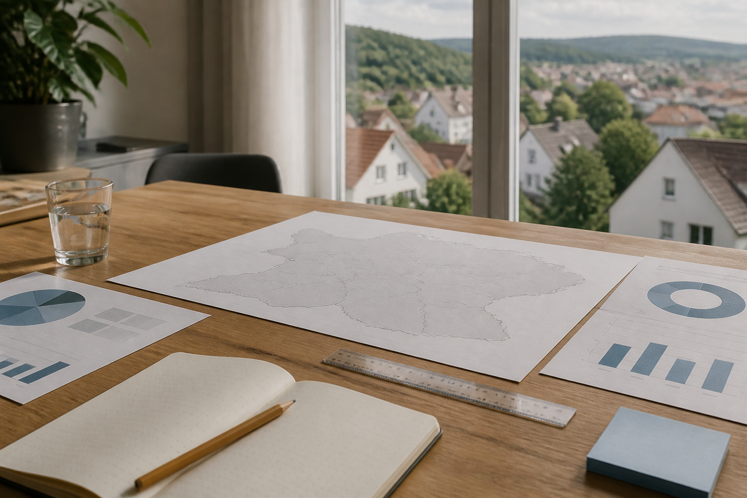Editoriales Motiv zum Ratgeber Grundstücksmarktbericht Kreis Kleve für Goch lesen: regionalen Befund und Einzelobjekt trennen
