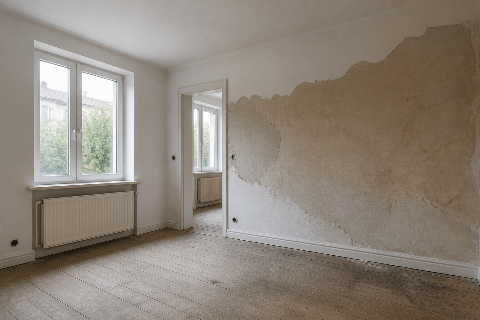 Editoriales Motiv zum Ratgeber Sanierungsbedürftiges Haus in Goch verkaufen: investieren, untersuchen oder Zustand offen anbieten